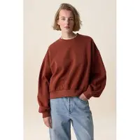 Sissy-Boy Lurex-Sweater - Dunkelrot | Größe: M