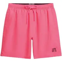 Superdry für Herren. M3010260A Essential Pink Badeanzug (S), Rosa, Strandbekleidung, Recyceltes Polyester