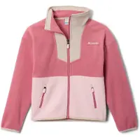 Columbia Sequoia Grove Full Zip Fleece Kids rosette/dark stone/satin pink - Größe M 2087631