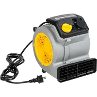 Vacmaster AM1202 Air Mover Gebläse 124 Watt mit 3 Geschwindigkeitsstufen Tischventilatoren Teppich-Trockner Ventilator Leise fur Kühlung, Lüftung, Trocknung