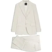 BOSS Slim-Fit Zweiteiler aus Baumwolle und Schurwolle Grösse 50