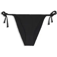 HUGO Bikinihose mit seitlicher Bindung und strukturiertem tropischem Muster Grösse XS