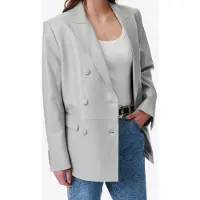 Iro Paris Doumi Jacket Smoke Grey Größe: 32 | Blazer Outlet | Damen | Grau