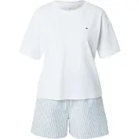 Tommy Hilfiger Pyjama-Sets JERSEY TEE SEERSUCKER SHORT SET damen