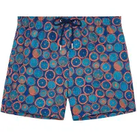 Hom Boxer-Badehose Beach Boxer Trapani in navy print | Gr.: M