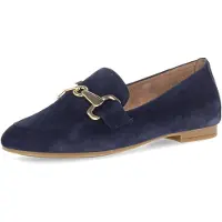 Gabor Slipper & Mokassin 5.211, Rauleder, Blau, Damen