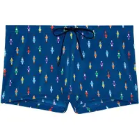 Hom Badeshorts Swim Shorts Calcio in navy print | Gr.: M