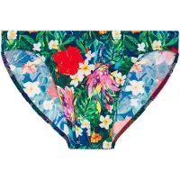 Hom Badehose Swim Micro Briefs Peacock in multico print | Gr.: S