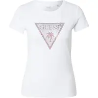 GUESS T-Shirt E5GI08 J1314 Weiß Slim Fit