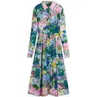 Desigual Hemdkleid Mili 26SWVW13 Bunt Regular Fit