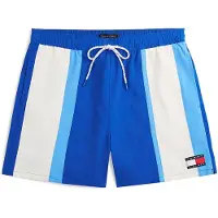 Tommy Hilfiger Medium Drawstring Swim Trunk Regal Blue Größe: S | Badehosen Outlet | Herren | Blau