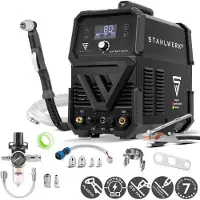 Stahlwerk Plasmaschneider CUT 80 P Digital – Plasmaschneidgerät mit 80 A, Schneidleistung bis 25 mm, Inverter Plasma Cutter mit HF-Pilotzündung