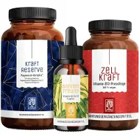 NATURTREU Sonnenkraft Paket: Kraftreserve, Sonnenfreund & Zellkraft - 277,4 g