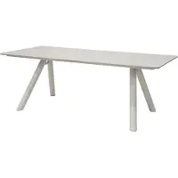 Royal Garden Free Gartentisch Stahl/Fairstone Sand 208x100 cm