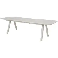 Royal Garden Free Ausziehtisch Stahl/Fairstone Sand 220/260x100 cm