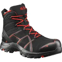 Haix Sicherheitsschuhe Safety Mid 40 black/red Gr. 4