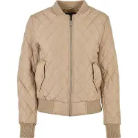 Urban Classics Ladies - DIAMANT BOMBER Steppjacke beige - XS