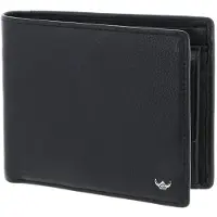 Golden Head Leder Geldbörse Dublin Billfold Coin Wallet Black schwarz