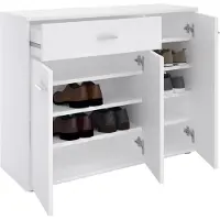 Idimex SCHUHSCHRANK DEUSTO weiß