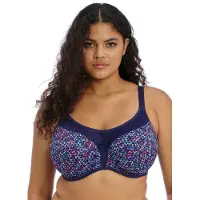 Elomi Sport BH Energise | Grösse: 85O | Farbe: Navy-Blau/Print