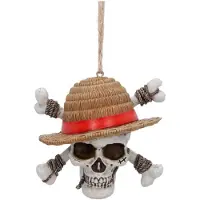Nemesis Now One Piece Christbaumanhänger Luffy Jolly Roger 7 cm