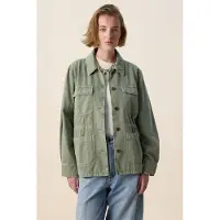 Sissy-Boy Jacke Mit Aufgenähten Taschen - Dunkelgrün | Größe: L