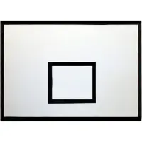 Softee Agglomerate Basketballkorb Weiß 180x120x2 cm Weiß 180x120x2 cm