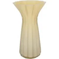 Clayre & Eef Vase in Gelb - (H)23 x Ø 14 cm - onesize