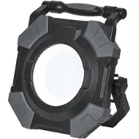 Ledvance LED Arbeitsleuchte Fluter Value High Power Schwarz IP54 100W 14000lm kaltweiß 2 x Steckdose