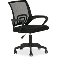 Idimex BÜRODREHSTUHL JAKE schwarz