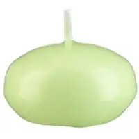 Kopschitz Kerzen Schwimmkerzen Hellgrün Ø 60 x 24 mm, 20 Stück