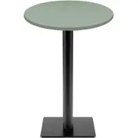 Restootab - Stehtisch Milan T Ø60cm Dekor grün celadon