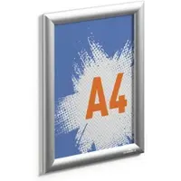 Durable Klapprahmen Aluminium A4, 5 Stück, Art. Nr. 479623