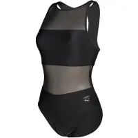 Arena - Women's Mesh Panels Swimsuit Vent Back - Badeanzug Gr 36 schwarz
