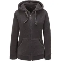 Goldner Strickjacke "Flausch-Freizeitjacke in Blousonform" keine/nicht Relevant