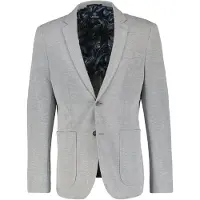 Lerros Jerseysakko "Jerseyblazer mit Stecktasche", Herren, Gr. 25, grau (basalt grau), 60% Baumwolle, 40% Polyester, Sakkos Jerseysakko