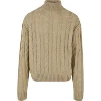 Urban Classics Rundhalspullover "Herren Boxy Roll Neck Sweater" 1 Stk.
