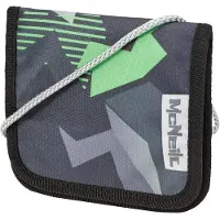 MCNEILL Brustbeutel Geldbörse Neck Pouch Techno schwarz