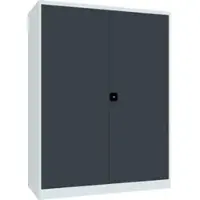 PAVOY Schwerlastschrank 1950x1470x630 Großraum, 4 Fachböden a 120 kg, RAL 7035/7016