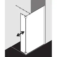 Kermi PXT1R100181PK WALK-IN PASA XP T1R 1000x