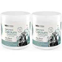 LAB-V Calciumcarbonat - Natürliche Calciumquelle für Hunde und Katzen 2x250 g