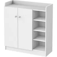 MODFU Kinderbett 90x200 Polsterbett Jugendbett mit matratze,Einzelbett mit Bettkasten,Seitenplatte links,Bettgestell mit Tasche,Grau