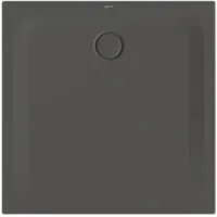 Bette BetteUltra Rechteck-Duschwanne mit BetteGlasur Plus, 1000x1000x25mm, 5940-401PLUS, Farbe: Anthracite Matt