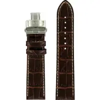 Certina - Leder Lederarmband DS Podium 22mm C600018857 - alligator-prägung,braun,rind