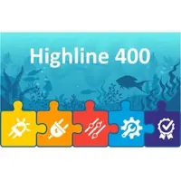 LEDaquaristik GmbH aquaLUMix LED Beleuchtung für OASE Highline 400 Aquarium | Komplett-Set