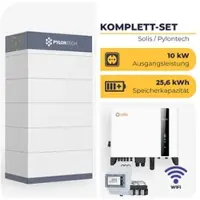 Solis S6-EH3P10K-H-EU Hybrid-Wechselrichter 10 kW mit 25,6 kWh Pylontech Force H3
