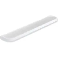 Hewi System 800 Ablage 800.03.10065DX 600mm, Platte Glas satiniert, weiß matt