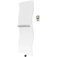 Purmo Figuresse Elektro-Badheizkörper FLVM017905900N0 BH 1790 mm, BL 590 mm, 800 W, RAL 9016