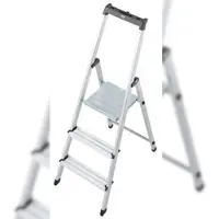 Krause MONTO Stufen-StehLeiter Solidy, 3 Stufen, Arbeitshöhe 2,65 m