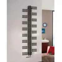 Zehnder Design-Heizkörper Yucca YS-180-050, Brown Quar., 1772x47x500 mm, ein- oder doppellagig, drehbar, Anschluss 50 mm